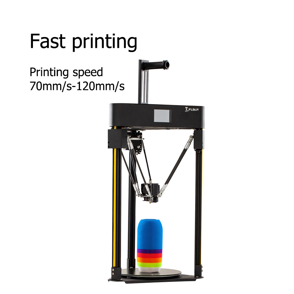 Flsun Q5 3D Printer model TMC2208 Silent Driver o Leveling Resume