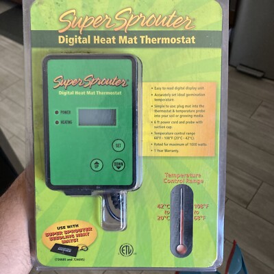 Super Sprouter Digital Heat Mat Thermostat