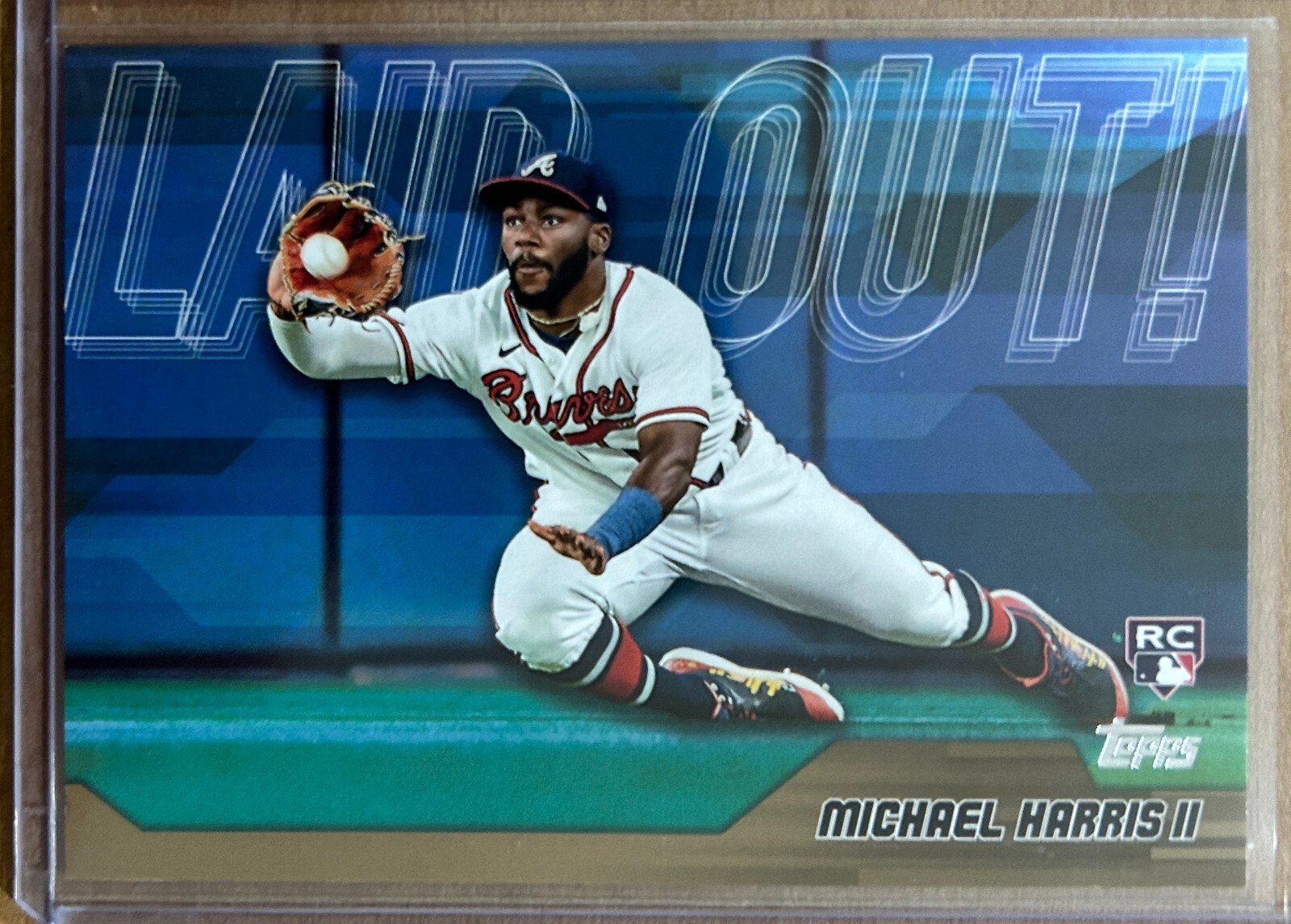 2023 Topps Update Laid Out Gold MICHAEL HARRIS (#75/75)