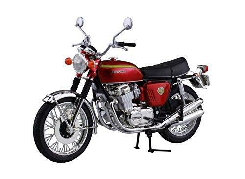 SP sale Same day shipping AOSHIMA 1:12 Diecast Honda CB750 FOUR Candy Red 1007 - Picture 1 of 5
