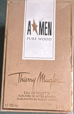 Thierry Mugler A*Men Pure Wood Woody EDT Spray 3.4oz/100mL Regular