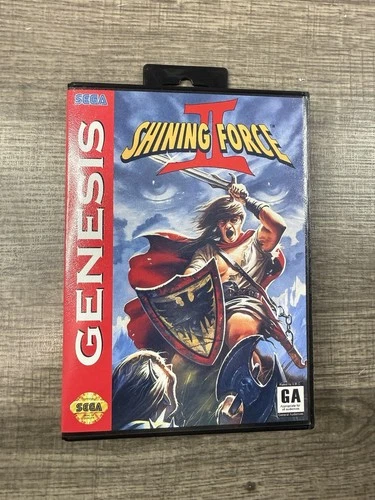 Shining Force II 2 Custom Game Case For Sega Genesis  *NO GAME* - product listing photo
