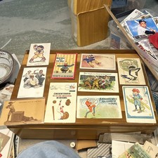 Vintage Posted Original Printed Lithograph Di...