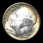 1946 Roosevelt Dime Silver ---- Gem BU+ FB Condition Stunning Coin ---- #PP953
