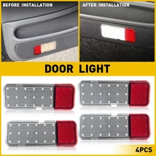 4pcs LED Panel Interior Door Light Courtesy Lamp Fit Ford 1997-2002 Expedition