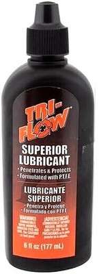 Tri-Flow TF21060 Drip Bottle Superior Lubricant Teflon 6 Oz PTFE