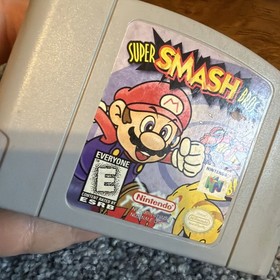Super Smash Bros. - Nintendo 64 N64 - Authentic Cartridge, Tested and Working!