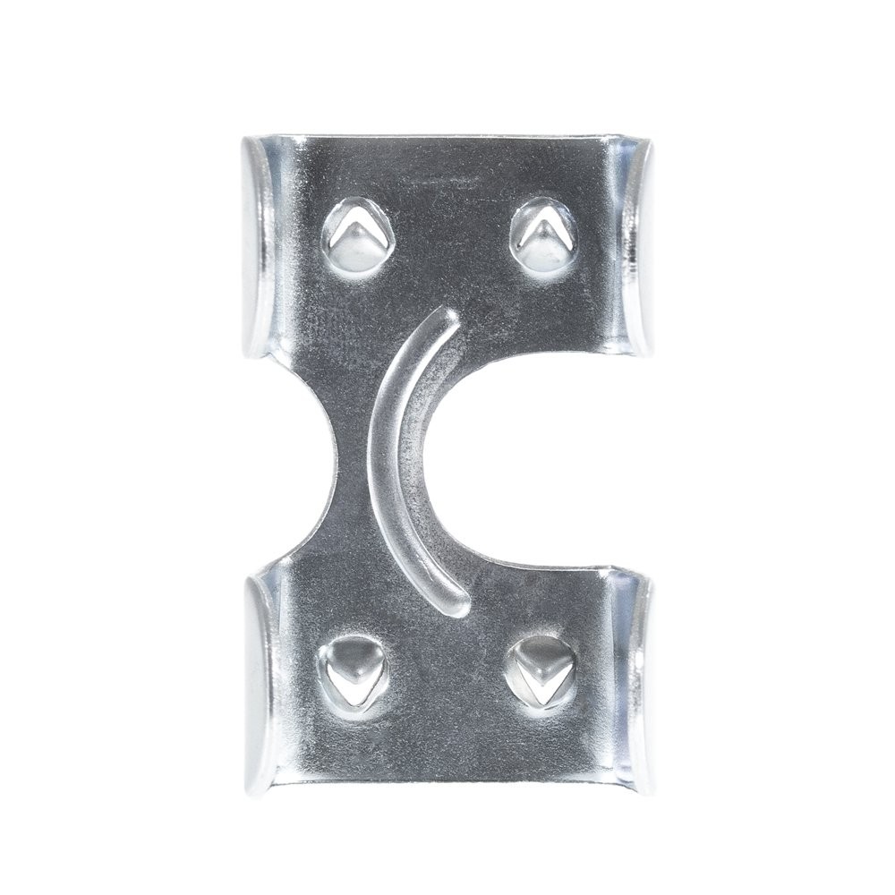 Metal Clips for Rope, Cord, String – Heavy Duty Zinc Plated Double Rope Clamp...