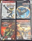 Ratchet & Clank PS2 Lot of 4 -Going Commando, Up Your Arsenal, Deadlocked- MINT