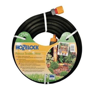 Hozelock Sickerschlauch L.25m ID 12,5mm AD 12,5mm Wasserschläuche 6764P0000