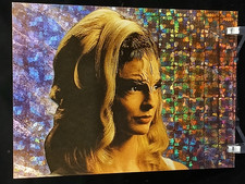 1995 Skybox Star Trek voyager Xenobio Sketch S8 Lidell