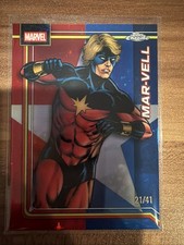 2026 Topps Chrome Marvel #135 Mar-Vell Captain America’s Star Refractor /41