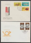 ✔️  GERMANY DDR 2 X FDC COVERS