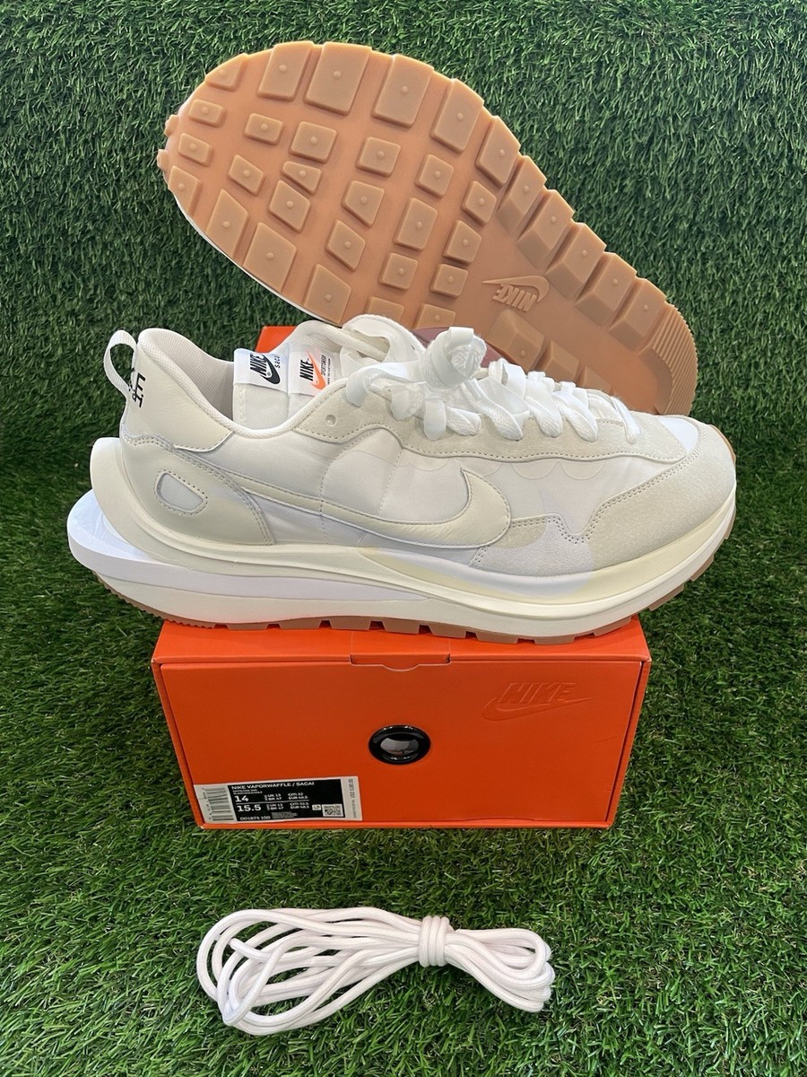 Nike Sacai Vaporwaffle Sail Gum Size 14 Brand New 194958461164| eBay