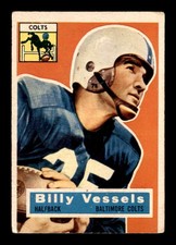 1956 Topps #120 Billy Vessels RC VG X3483764