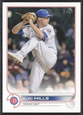 2022 Topps Alec Mills Chicago Cubs #474