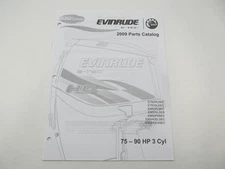 5007795 BRP Evinrude E-Tec Outboard Parts Catalog 75-90 HP 3-Cyl 2009