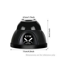 Mini Vortex Mixer Tattoo Ink Pigment Mixer Powerful Swirl Shaker Nail Polish