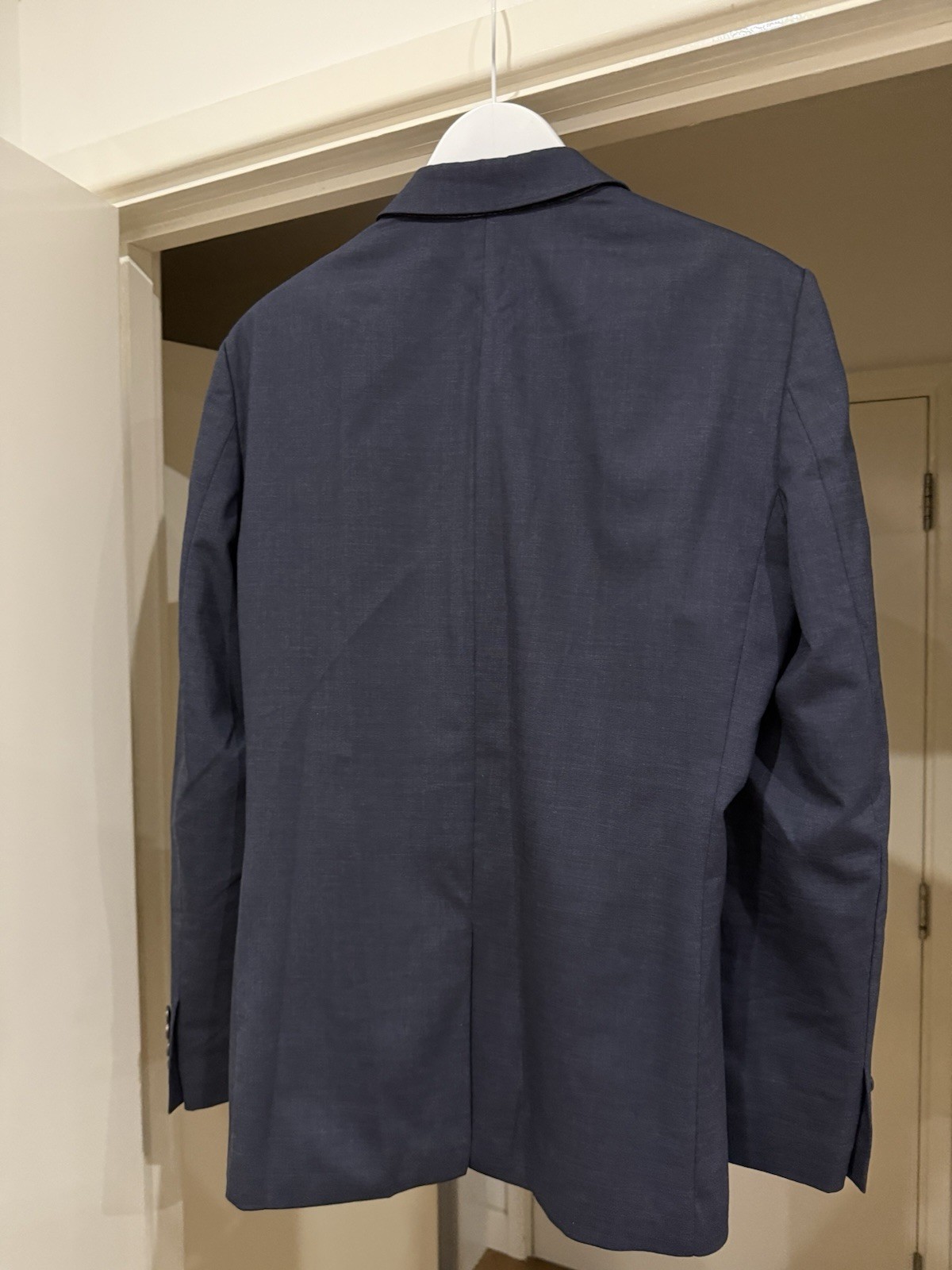 Men Reiss Cash Airforce Blue Slim Fit Suit 2 Piece Jacket 38 Trouser 32 RRP£425 image 10