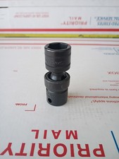 Snap On IPFM16B 3/8 Dr 6Pt Metric 16mm Flank Dr Shallow Swivel Impact Socket USA