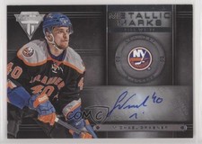 2013-14 Panini Titanium Metallic Marks Silver Michael Grabner #MM-84 Auto 0a3