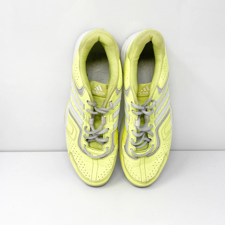 Adidas Womens Barricade Court B23044 Yellow Running Shoes Sneakers Size 8 - Image 4 of 4