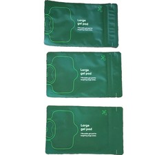 Enso M3 Large Reusable Gel Pads, Green 6 x 3 in. Quantity 3 pads