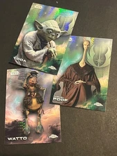 2025 Topps Chrome Star Wars Prism Refractor You Pick A0424