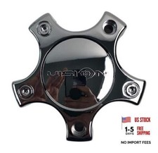 Vision Wheels C375-5C65 5 Lug Chrome Center Cap