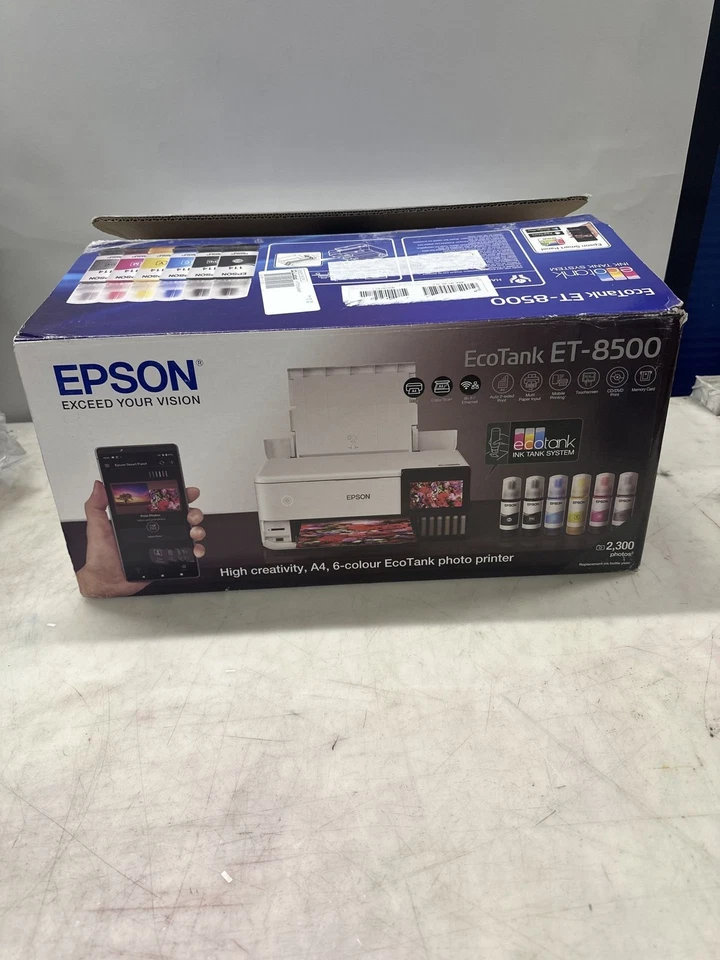 Epson EcoTank ET-8500 stampante multifunzione - bianco (C11CJ20401) - Immagine 3 di 4