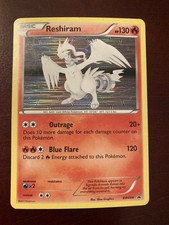 Reshiram BW004 Black & White Black Star Promo Holo Rare Pokemon TCG Card