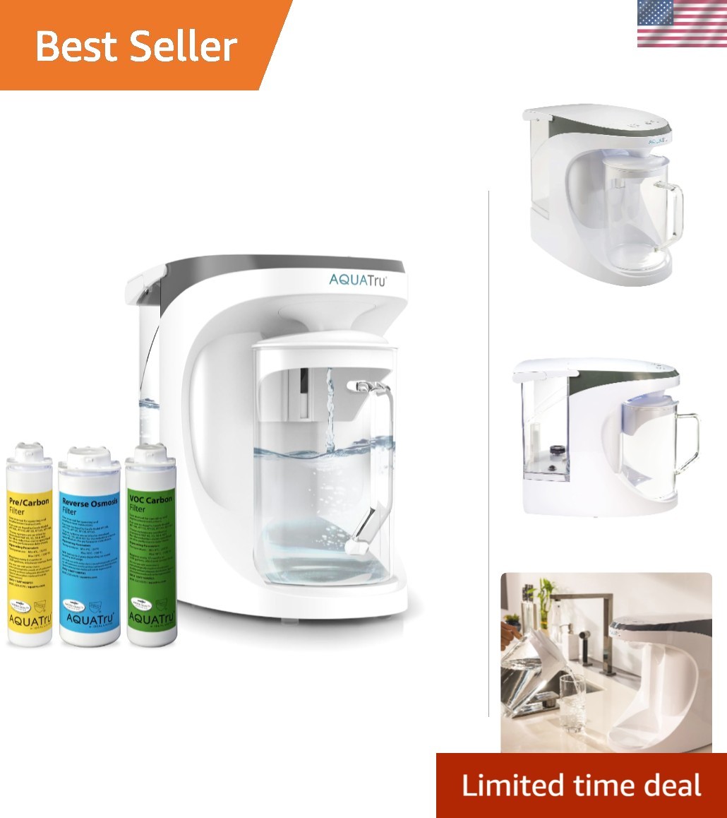 Removes 84 Contaminants, No Plumbing Needed
