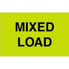 3" x 5" Mixed Load Labels (500 per Roll)