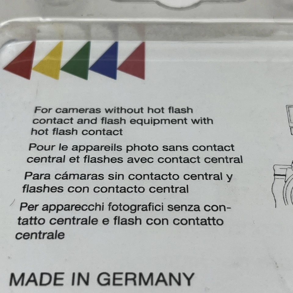 KAISER 1301 FLASH SHOE ADAPTER HOT FLASH SYNCHRO PC SYNC 1/4" THREAD MOUNT K1301 - Image 4 of 4