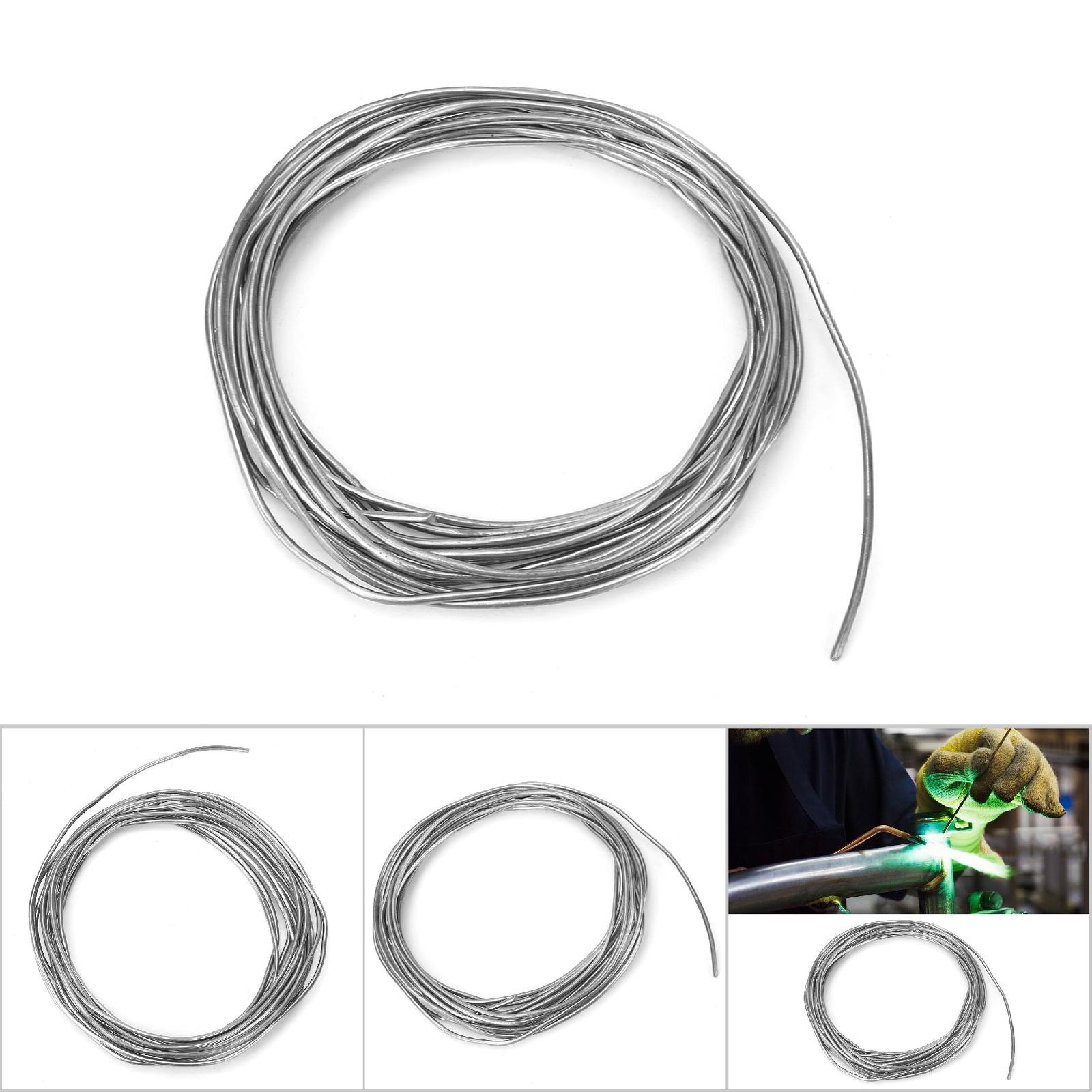 Copper Aluminum Cored Wire Low Temperature Copper Aluminum Welding Rod (4m) UK