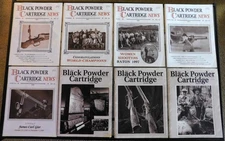 SPG Black Powder Cartridge News Magazine 8 Vintage 2 yrs. Back Issues 1997-1998