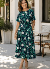 Country Sophisticates by Pendleton Vintage Blouse Skirt Set Dress Women s 14