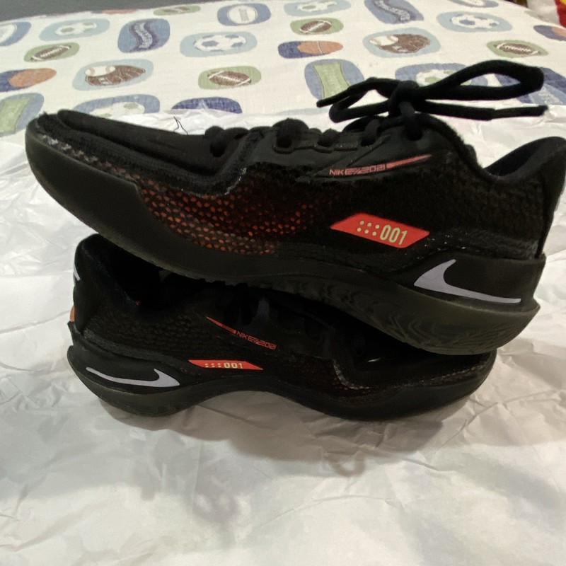 Nike Zoom GT Cut 1 Unisex Kids Basketball Sneakers US 5 ‘Black Hyper Crimson’