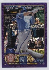 2023 Topps Chrome Purple Speckle Refractor 204/299 Nate Eaton #96 1bq5