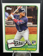 2021 Topps - 1965 Topps Redux #T65-8 - Cristian Pache - Atlanta Braves