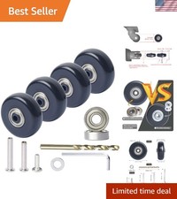 Luggage Wheels Replacement 50mm Suitcase Wheels Replacement kit Universal P...