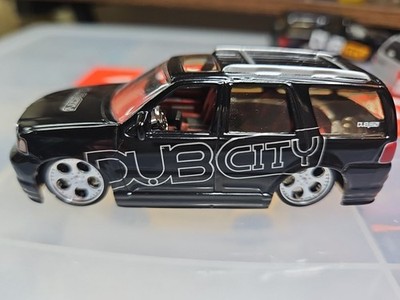 Jada 1/64 Scale - Lincoln Navigator - Black- Giovanna Wheels Dub City I8