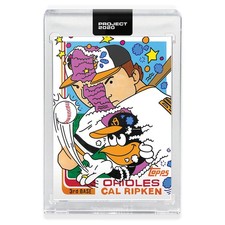 Topps PROJECT 2020 Karte 220 - 1982 Cal Ripken Jr. Von Ermsy