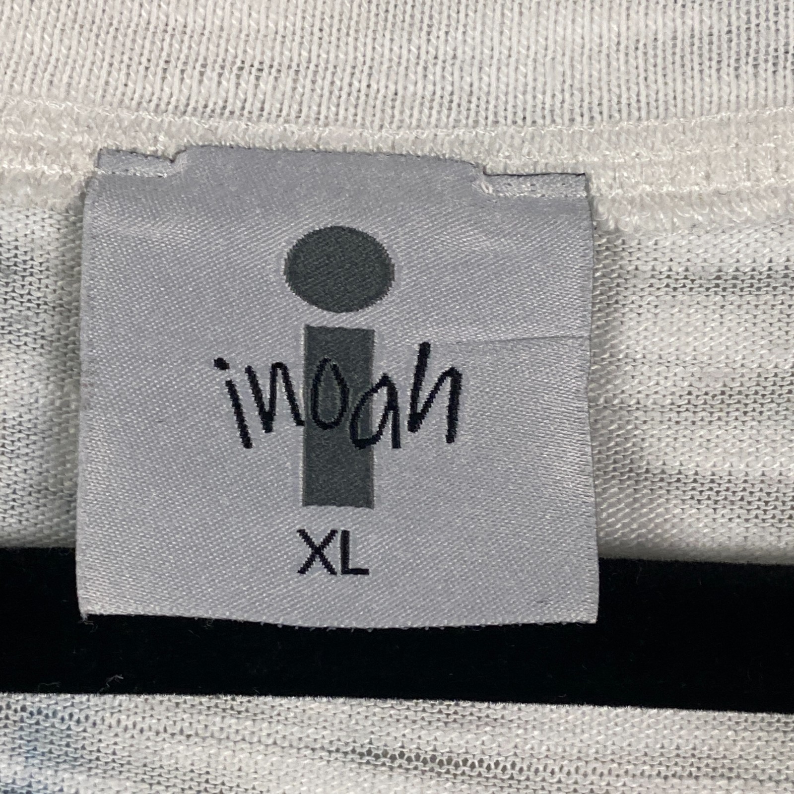 Inoah Abstract Art to Wear Shift Dress Size XL Knit 3/4 Sleeves Pockets