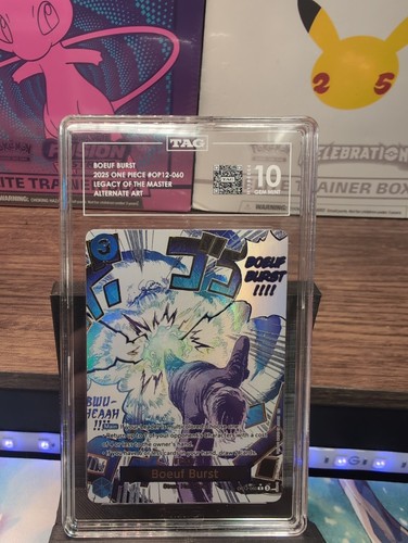 Boeuf Burst (Alternate Art) graded TAG 10 for sale on eBay
