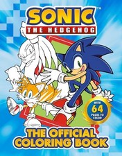 Sonic the Hedgehog: The Official Coloring Book Paperback UK IMPORT