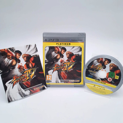Street Fighter IV Platinum PS3 PlayStation Complete Multilingual PAL ITA + EU   