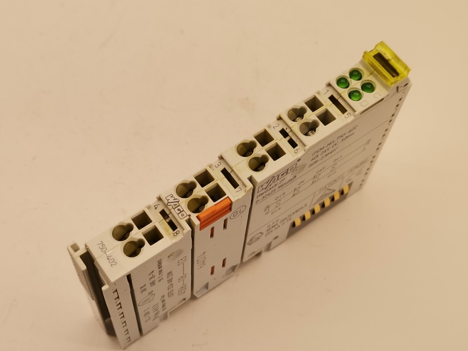 Wago 0918-631AA-WG056 4-Channel Input Module 24V DC