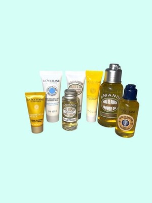 LOccitane Miniature Travel Size Skincare Shower Oils & Creams