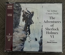 Audiobook “The Adventures of Sherlock Holmes VI by ACD on 3 discs